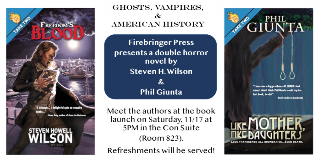 Double Novel Launch Flyer