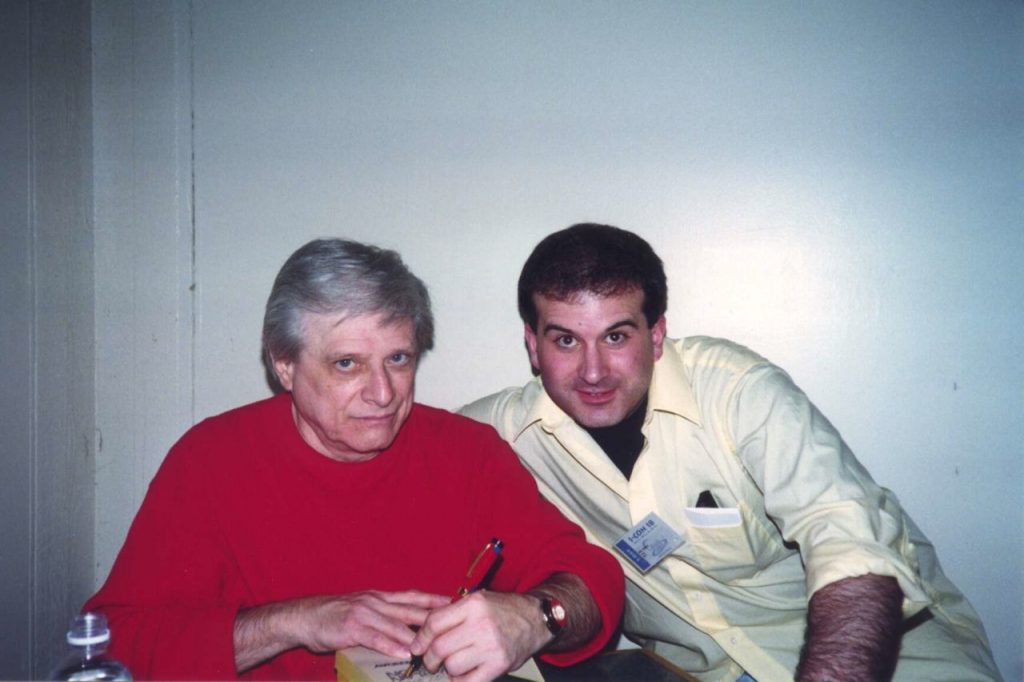 Phil Giunta with Harlan Ellison - ICON 1999